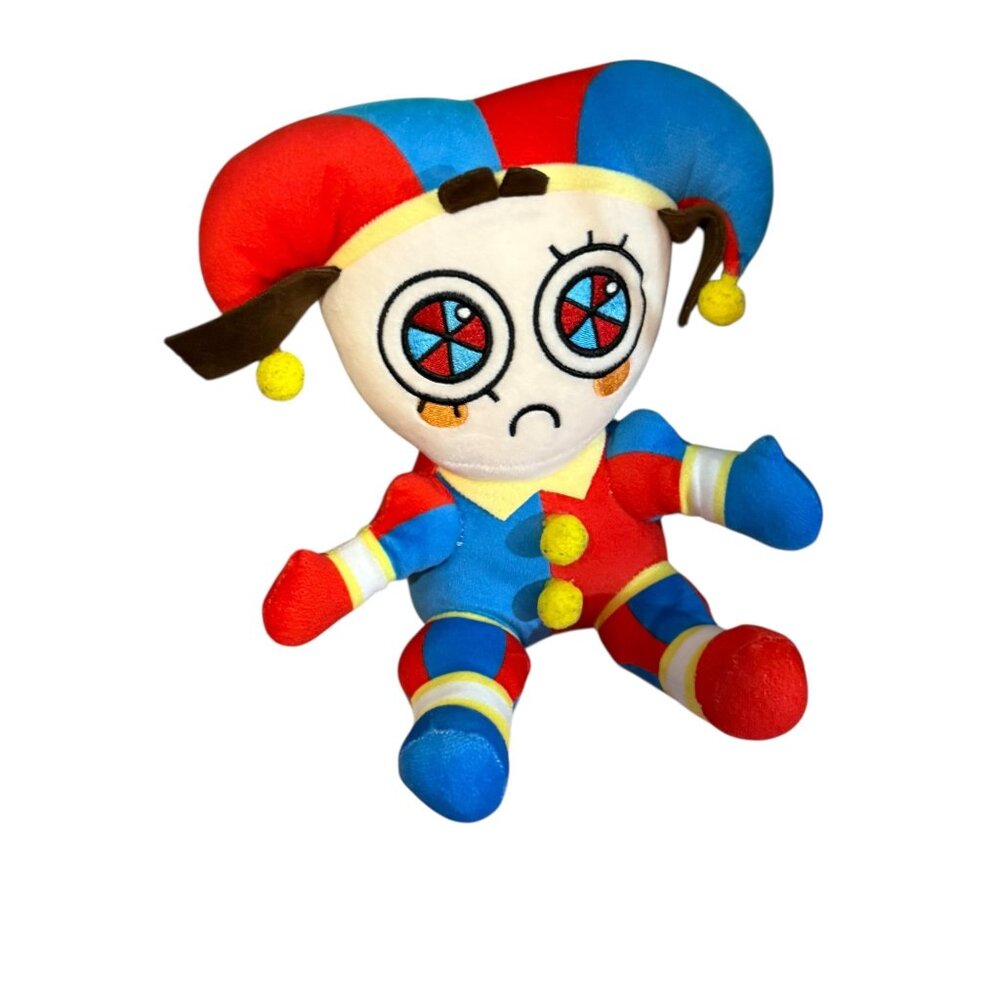 Pomni-Inspired Plush – 10” from The Amazing Digital Circus